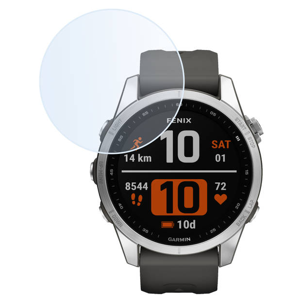 Basey Garmin Fenix 7s Screenprotector Tempered Glass Beschermglas - Garmin Fenix 7s Screen Protector