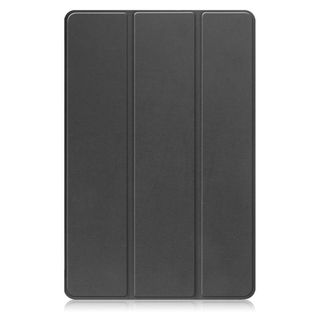 Basey Lenovo Tab P11 Pro (2e Gen) Hoesje Kunstleer Hoes Case Cover -Zwart