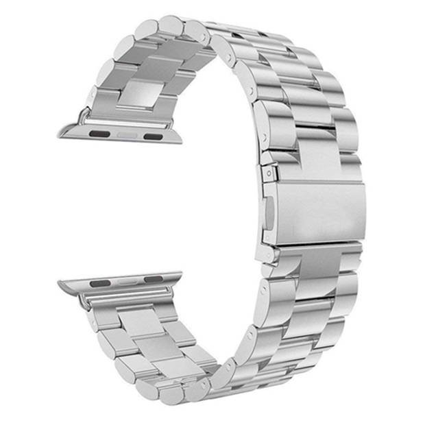 Basey Apple Watch 1-8 / SE - 38/40/41 mm Bandje Metaal band Smart watch Bandje RVS