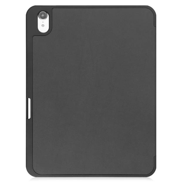 Basey iPad 10 Hoes Case Hoesje Hard Cover - iPad 10 2022 Hoesje Bookcase Uitsparing Apple Pencil - Zwart