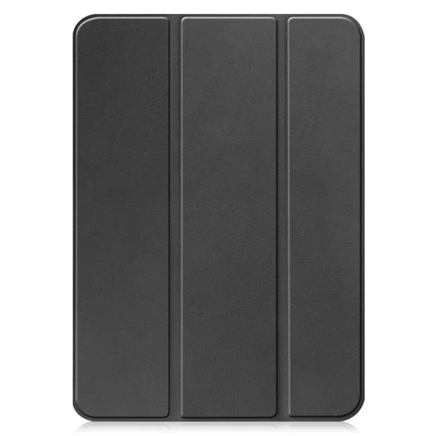 Basey iPad 10 2022 Hoes Case Hoesje Hard Cover - iPad 10 Hoesje Bookcase - Zwart
