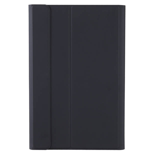 Basey iPad 10.2 2021 Hoes Toetsenbord Hoesje Keyboard Case Cover - Zwart