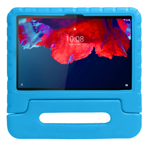 Basey Lenovo Tab P11 Plus Kinderhoesje Foam Case Hoesje Cover Hoes -Blauw