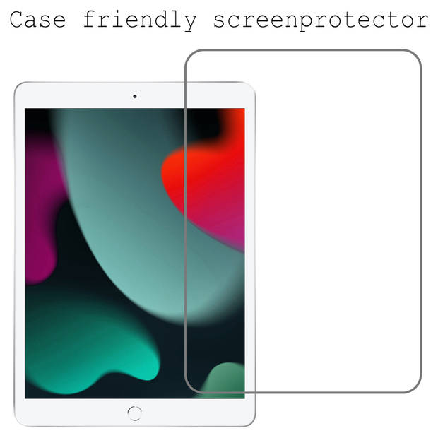 Basey iPad 10.2 2020 Screenprotector Tempered Glass Beschermglas