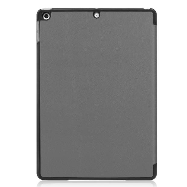 Basey iPad 10.2 2019 Hoes Book Case Hoesje - iPad 10.2 2019 Hoesje Hard Cover Case Hoes - Grijs