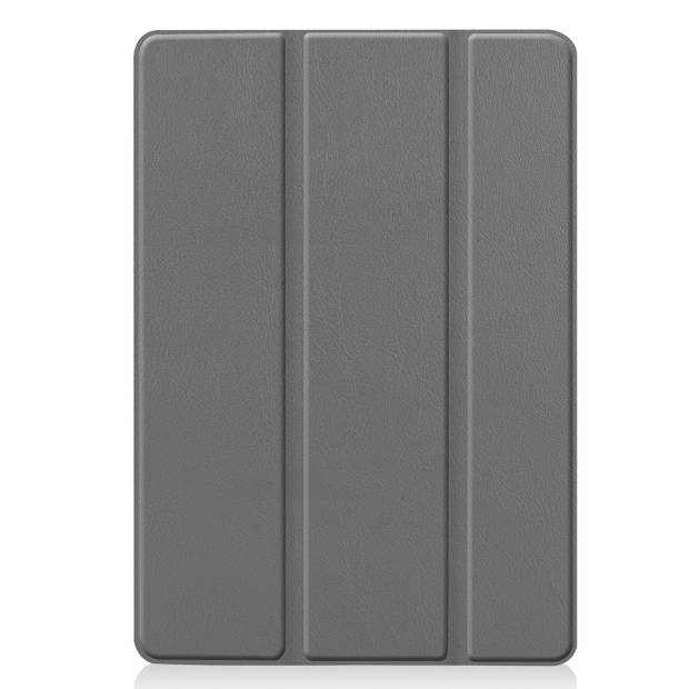 Basey iPad 10.2 2019 Hoes Book Case Hoesje - iPad 10.2 2019 Hoesje Hard Cover Case Hoes - Grijs