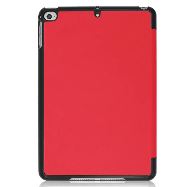 Basey iPad Mini 6 Hoes Case Hoesje Hard Cover - iPad Mini 6 Bookcase Hoes - Rood