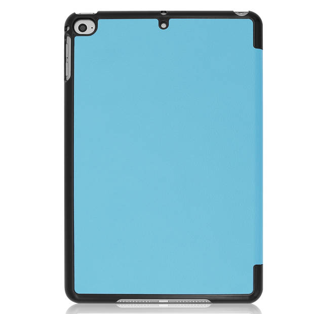 Basey iPad Air 2022 (5e generatie) Hoesje Kunstleer Hoes Case Cover -Lichtblauw