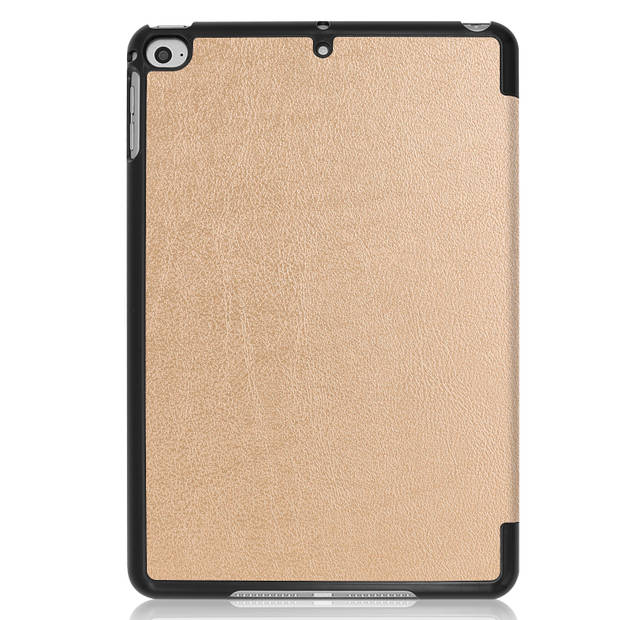 Basey iPad Air 2022 (5e generatie) Hoesje Kunstleer Hoes Case Cover -Goud