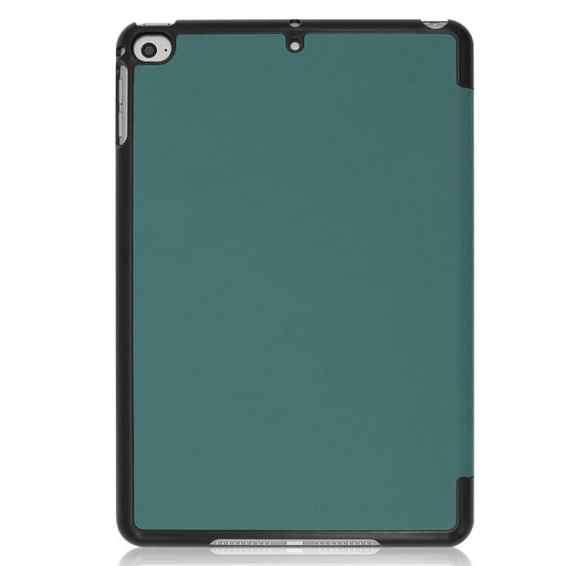 Basey iPad Mini 6 Hoesje Kunstleer Hoes Case Cover -Donkergroen