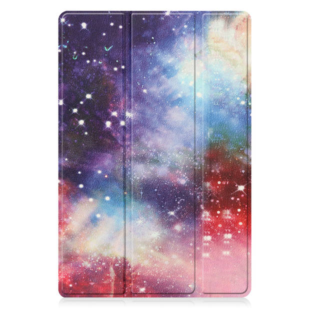 Basey Samsung Galaxy Tab A8 Hoesje Kunstleer Hoes Case Cover -Galaxy