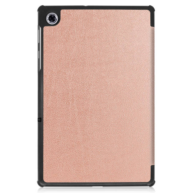 Basey Lenovo M10 FHD Plus (2e generatie) Hoesje Kunstleer Hoes Case Cover