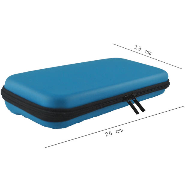 Basey Hoes voor Nintendo Switch OLED Case Hoes Hard Cover - Carry Case Voor Nintendo Switch OLED - Blauw