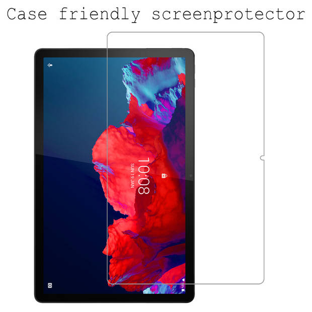 Basey Lenovo Tab P11 Screenprotector Tempered Glass - Lenovo Tab P11 Beschermglas Screen Protector