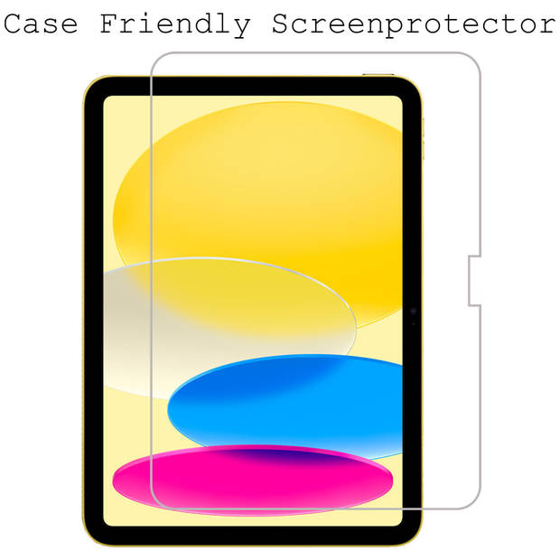 Basey iPad 10 2022 Screenprotector Tempered Glass Beschermglas - iPad 10 Screen Protector Glas