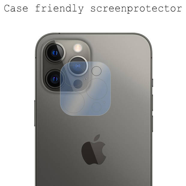 Basey iPhone 14 Pro Camera Screenprotector Tempered Glass - iPhone 14 Pro Beschermglas Camera