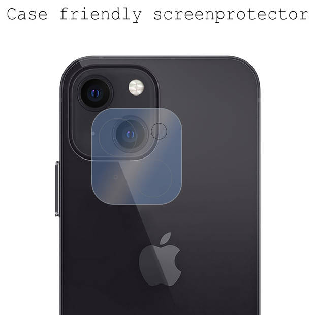 Basey iPhone 14 Plus Camera Screenprotector Tempered Glass - iPhone 14 Plus Beschermglas Camera
