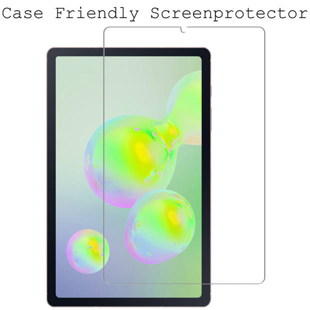 Basey Samsung Galaxy Tab S6 Lite Screenprotector Tempered Glass Beschermglas