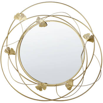 Beliani ANGLET - Decoratieve Spiegel-Goud-IJzer, Glas