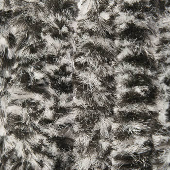 Wicotex Vliegengordijn-kattenstaart-caravan-camper 56x180 cm zwart wit mix