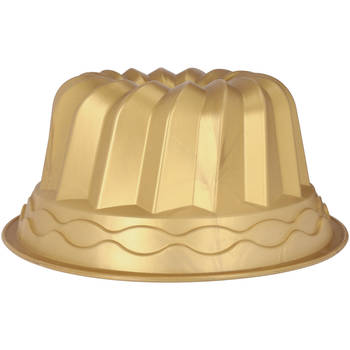 Blokker Jolly Christmas tulbandvorm - siliconen - goud