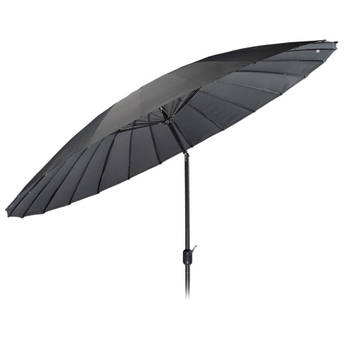 MaxxGarden Shanghai Parasol - Luxe Tuin en Balkon Parasol - 270 cm - Grijs