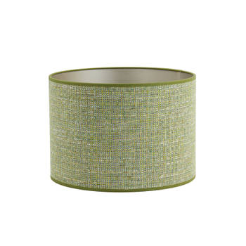 Light & Living - Lampenkap TWEED - Ø40x30cm - Groen