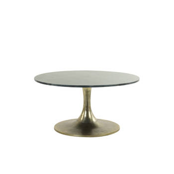 Light & Living - Salontafel RICKERD - Ø76x36cm - Groen