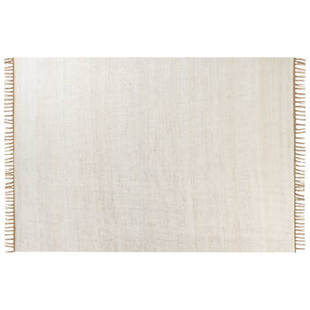 Beliani LUNIA - Laagpolig-Beige-Jute