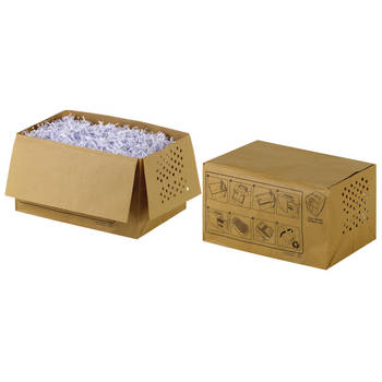 Rexel recycleerbare opvangzakken voor papiervernietiger 26 l, voor Auto+100X, pak van 20 zakken 5 stuks