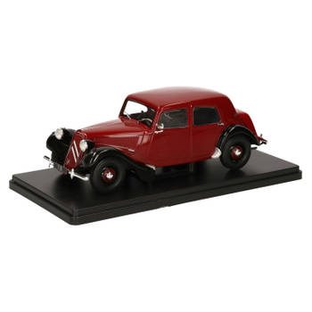 Modelauto/speelgoedauto Citroen Traction Avant 11BL 1952 schaal 1:24/18 x 7 x 6 cm - Speelgoed auto's