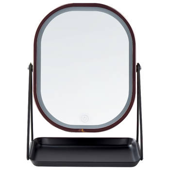 Beliani DORDOGNE - Make-up spiegel-Roségoud-Metaal