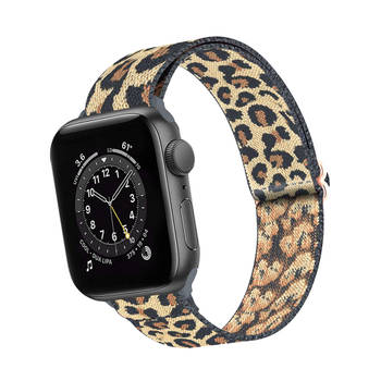 Basey Apple Watch 1-8 / SE - 38/40/41 mm Bandje Stof Nylon Apple Watch Band Smart watch Bandje