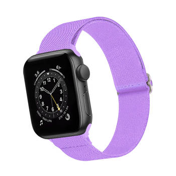 Basey Apple Watch 1-8 / SE - 38/40/41 mm Bandje Stof Nylon Apple Watch Band Smart watch Bandje