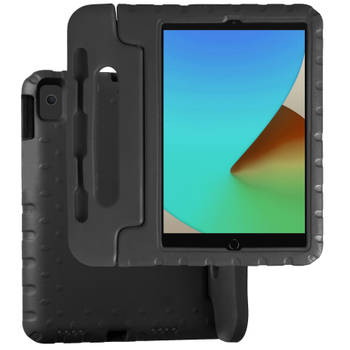 Basey iPad 10.2 2021 Kinderhoesje Foam Case Hoesje Cover Hoes -Zwart