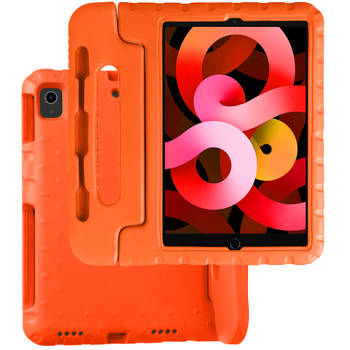 Basey iPad Air 5 Hoes - iPad Air 5 (2022) Kinderhoes - Kindvriendelijke iPad Air 5 Cover Kids Case Oranje