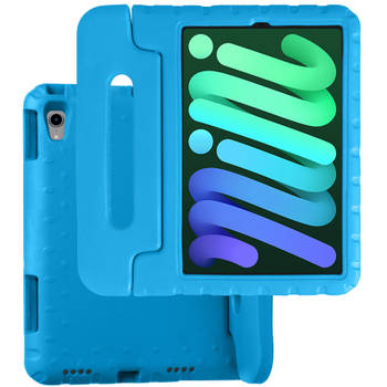 Basey iPad Mini 6 Kinderhoesje Foam Case Hoesje Cover Hoes -Blauw