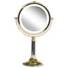 Beliani BAIXAS - Make-up spiegel-Goud-IJzer, Glas