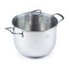 Rosmarino Pour & Cook Kookpan met glazen deksel - 24x17 cm