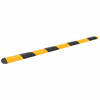 vidaXL Verkeersdrempel 420x32,5x4 cm rubber geel en zwart