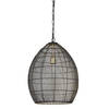 Light & Living - Hanglamp Meya - 40x40x53 - Zwart