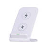 Grundig Telefoonstandaard Qi Lader - Draadloos Opladen 10W - Telefoonhouder - LED-Indicator - Wit