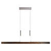 Herzblut Hanglamp Leonora Dim up-down 121 cm notenhout