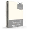 Zavelo® Jersey Hoeslaken Ivoor-2-persoons (140x200 cm)