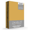 Zavelo® Jersey Hoeslaken Okergeel-Lits-jumeaux (160x200 cm)