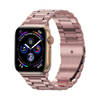 Basey Apple Watch 1-8 / SE - 42/44/45 mm Bandje Metaal band Smart watch Bandje RVS