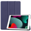 Basey iPad 10.2 2020 Hoesje Kunstleer Hoes Case Cover -Donkerblauw