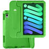 Basey iPad Mini 6 Kinderhoesje Foam Case Hoesje Cover Hoes -Groen