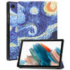Basey Samsung Galaxy Tab A8 Hoesje Kunstleer Hoes Case Cover -Sterrenhemel