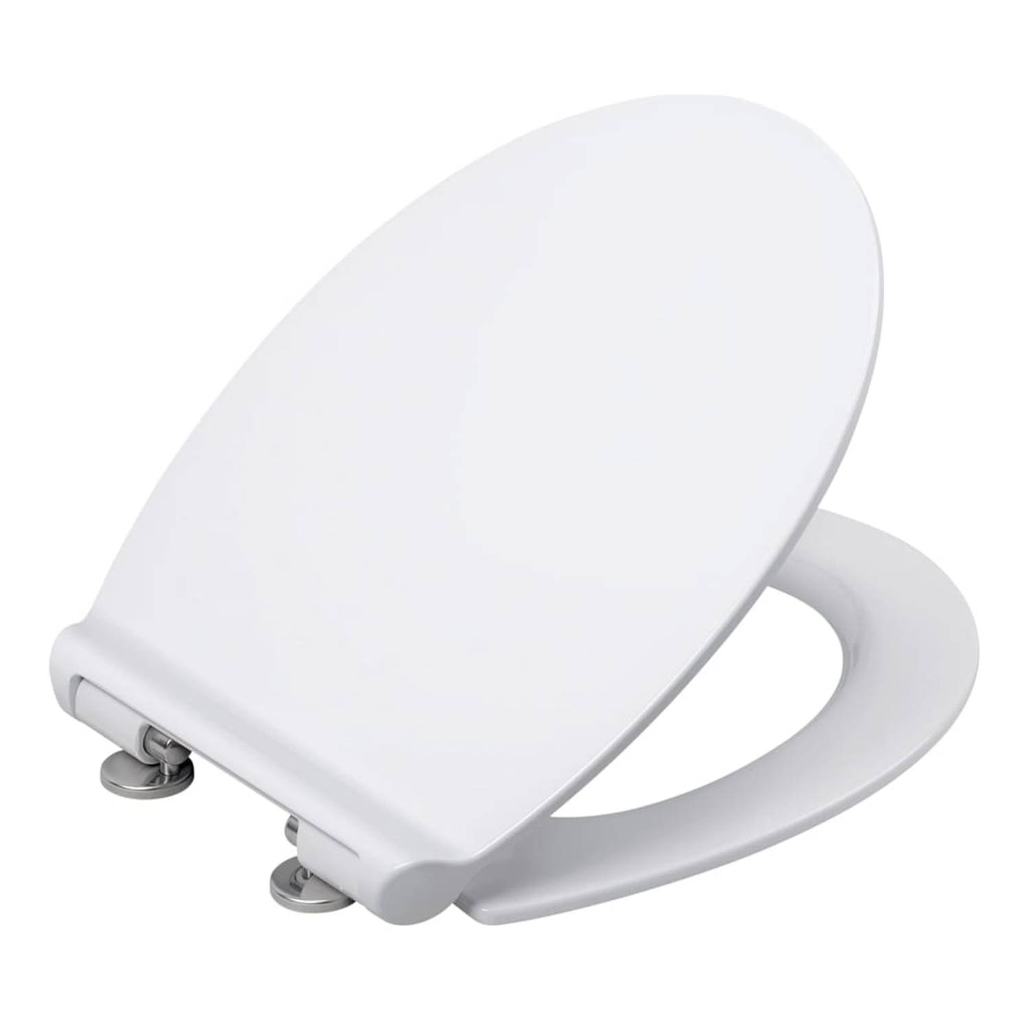 span Situatie pariteit CORNAT Toiletbril met soft-close PREMIUM 3 duroplast wit | Blokker